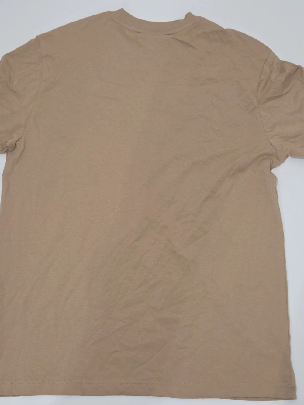 Adidas Men’s Tan Logo Graphic T-Shirt